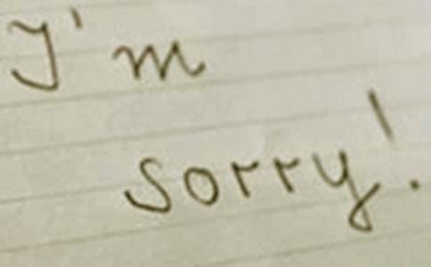 写给老婆的道歉信14篇