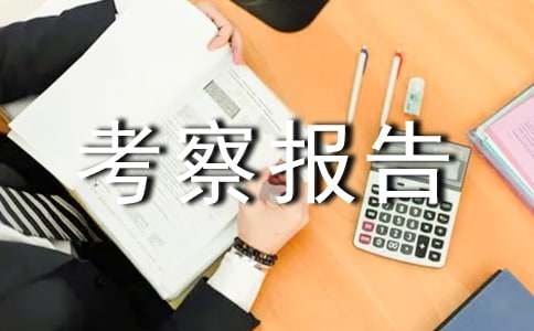 社会实践考察报告范文