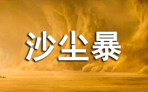 《肆虐人类的沙尘暴》读后感800字