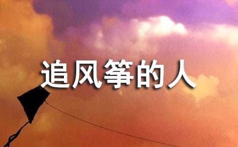 《追风筝的人》读书心得体会最新