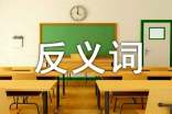 《反义词》教案