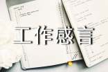 工作感言经典一句话