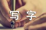 《丁丁学写字》的教案