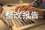 整改报告范文