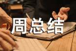每周总结怎么写