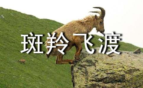 斑羚飞渡教案