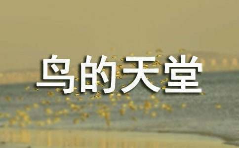 《鸟的天堂》导游词(通用15篇)