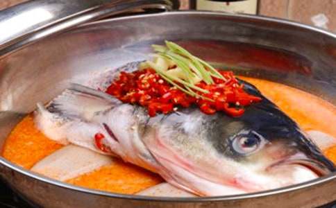 鱼头火锅广告语